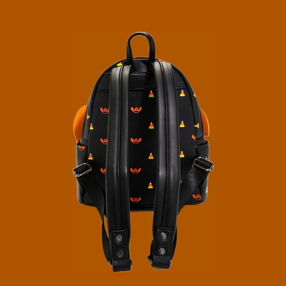 Loungefly Disney Stitch Jack-O-Lantern Mini Backpack
